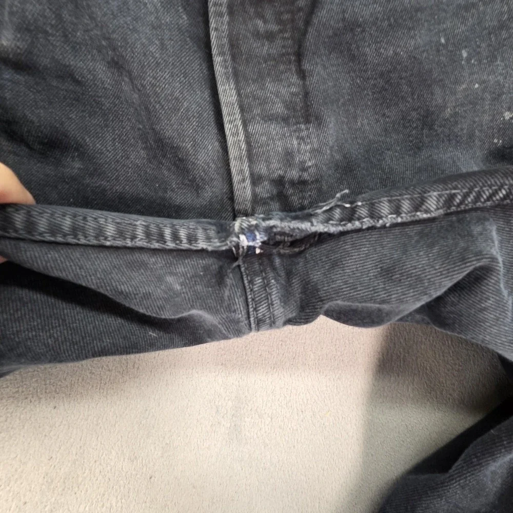 Vintage Levis 501 Jeans Mens‎ Charcoal Straight Button Fly USA 90s Fits 30x30